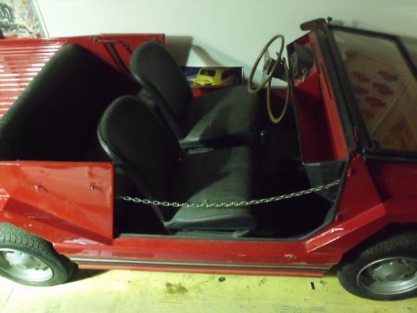 1970 Fiat 500 Moretti Minimax Interior 0 Moretti designed and built these