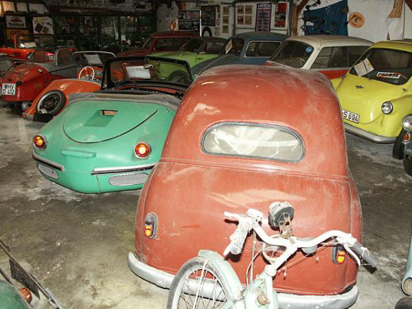 Microcar Barn Find In Germany Row Of Cars