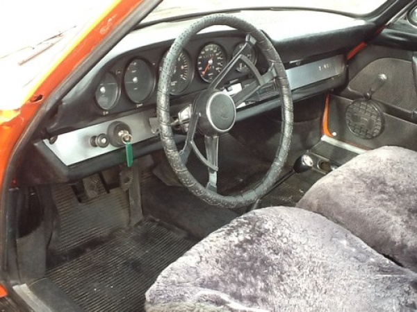 1968 Porsche 912 Driver Interior The sheepskin seat covers would have to go