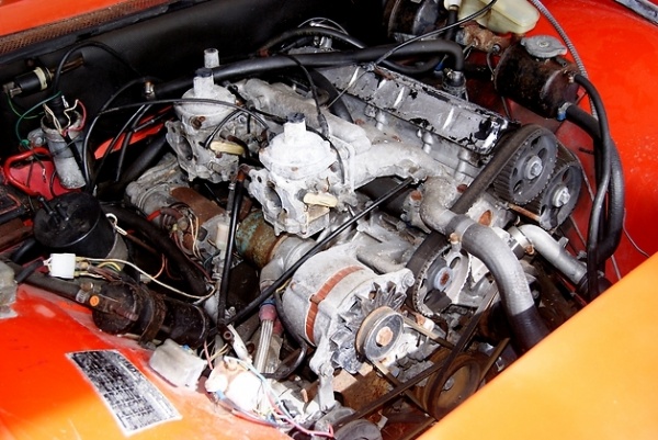 1976 Lotus Eclat Barn Find Engine The Eclat featured a twincam engine up