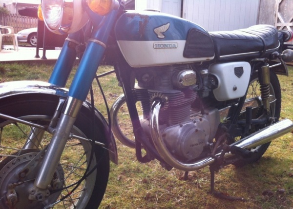 1968-Honda-CB350-Barn-Find