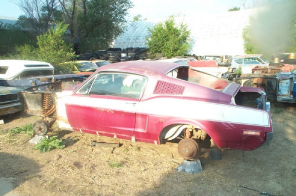 Fastback ford junk mustang yard #7